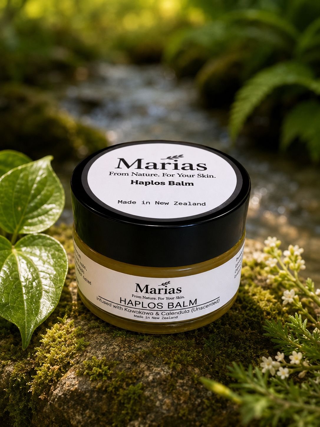 Haplos Balm - Kawakawa & Calendula (Unscented)