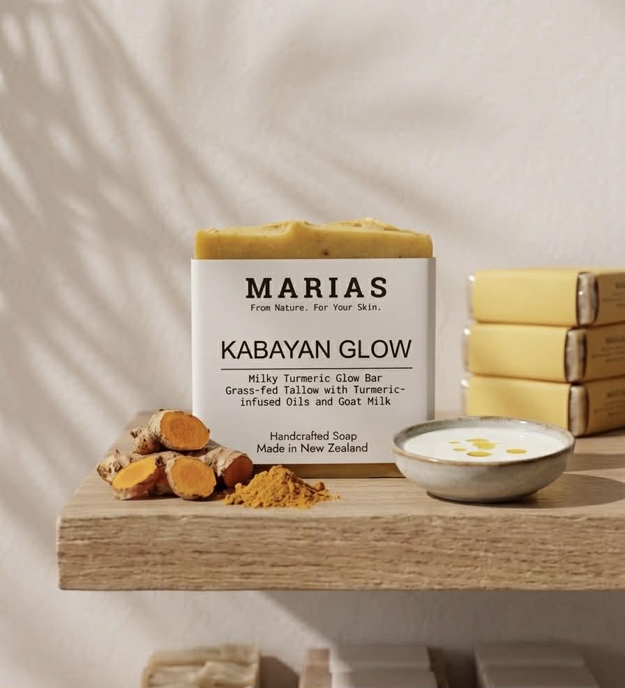 (Pre-Order) Kabayan Glow Bar | Grass-fed Tallow Milky Turmeric