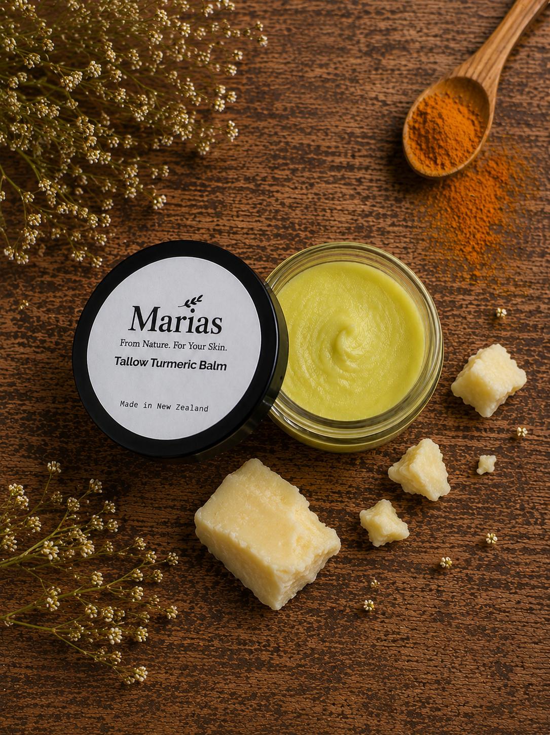 Tallow Turmeric Balm
